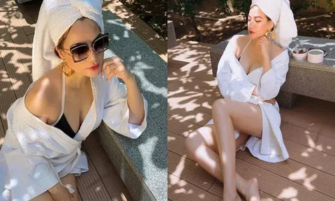 Hiếm khi mặc bikini, U40 Trương Ngọc Ánh hút mắt với vòng 1 quyến rũ